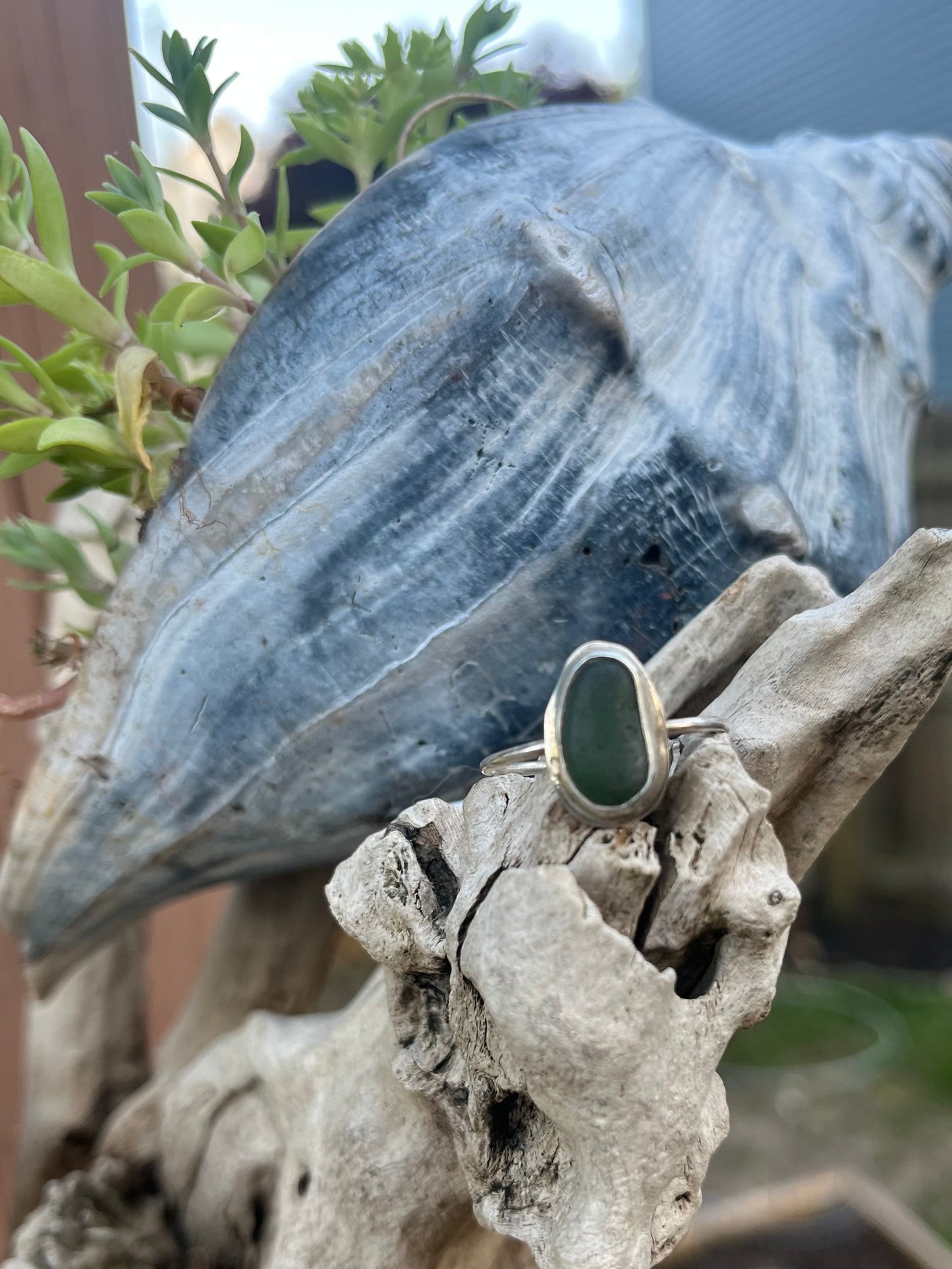 Sea Glass Ring