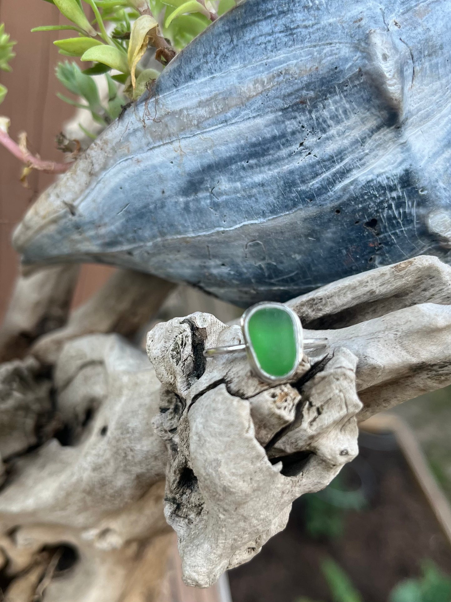 Sea Glass Ring
