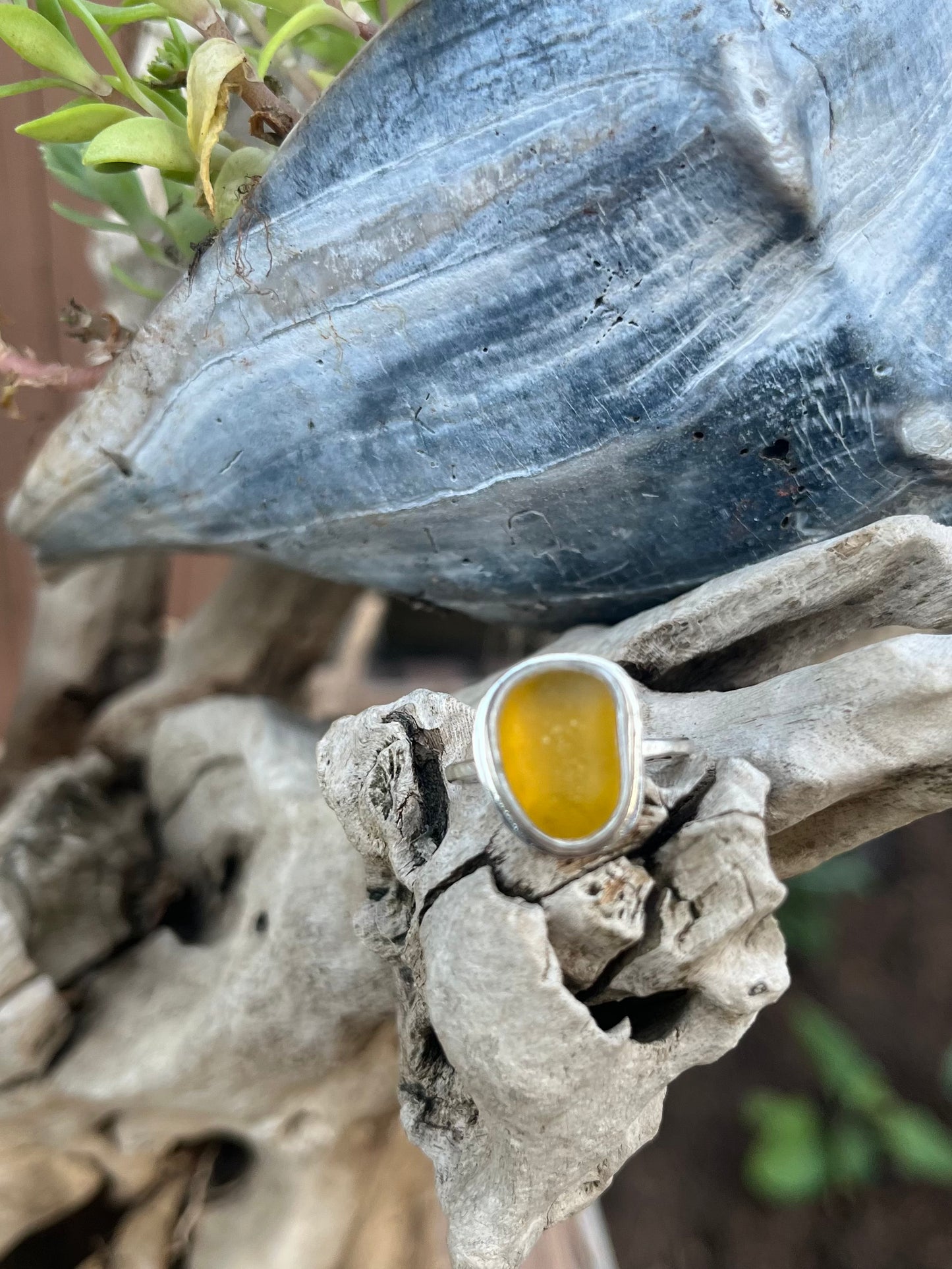 Sea Glass Ring
