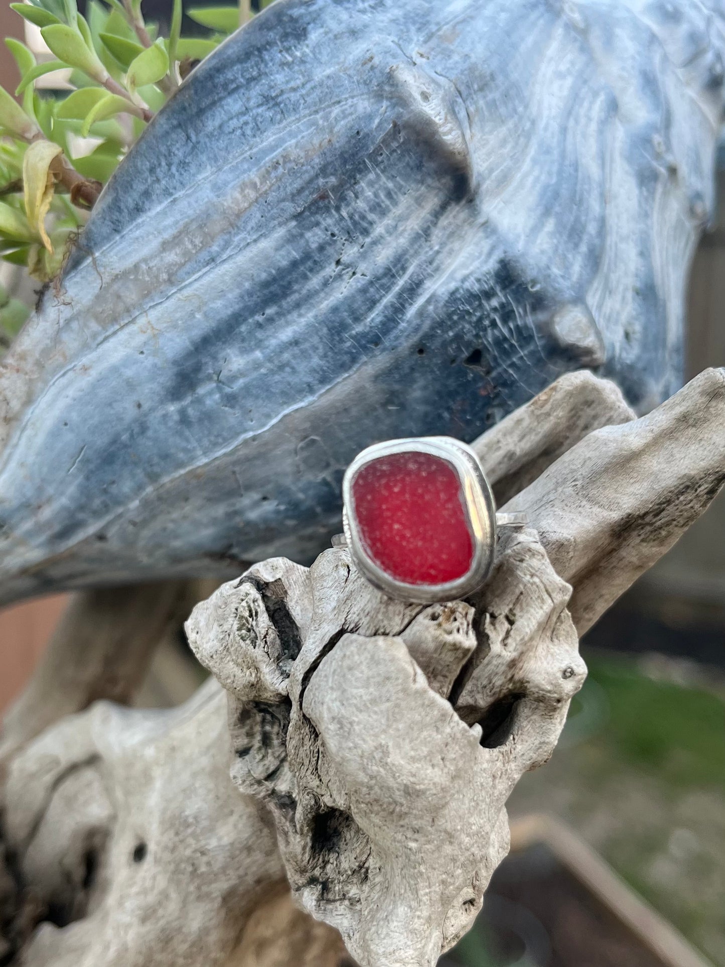 Sea Glass Ring