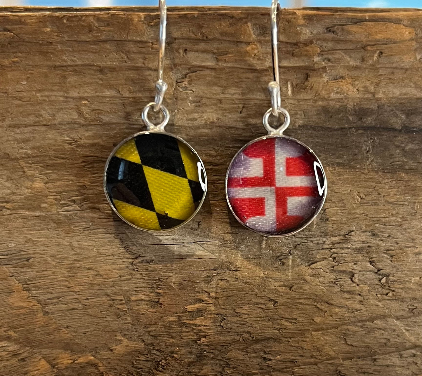 Flag Earrings