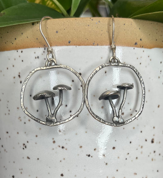 Mushroom Earrings