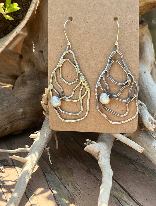 Oyster Earrings