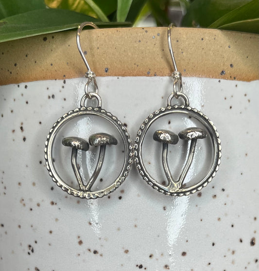 Mushroom Earrings