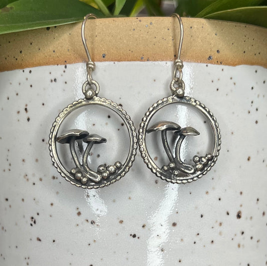 Mushroom Earrings