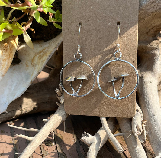 Mushroom Earrings