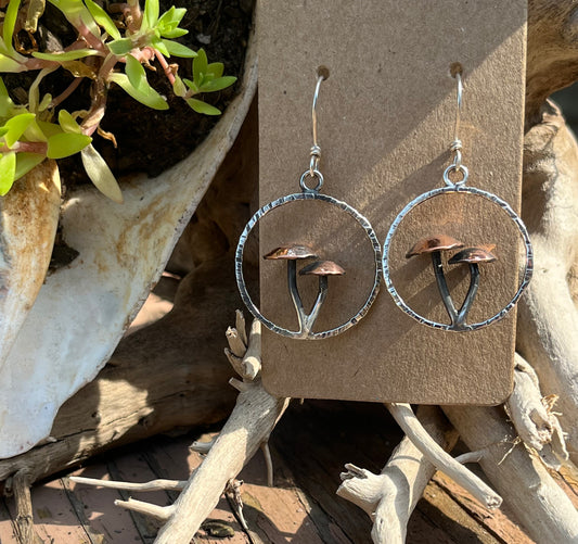 Mushroom Earrings