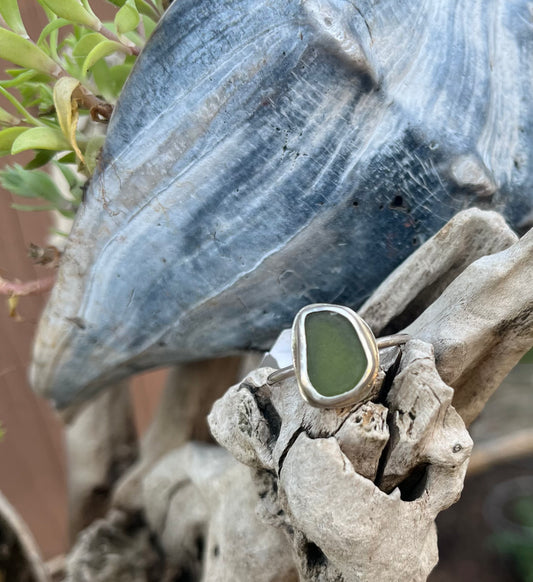 Sea Glass Ring