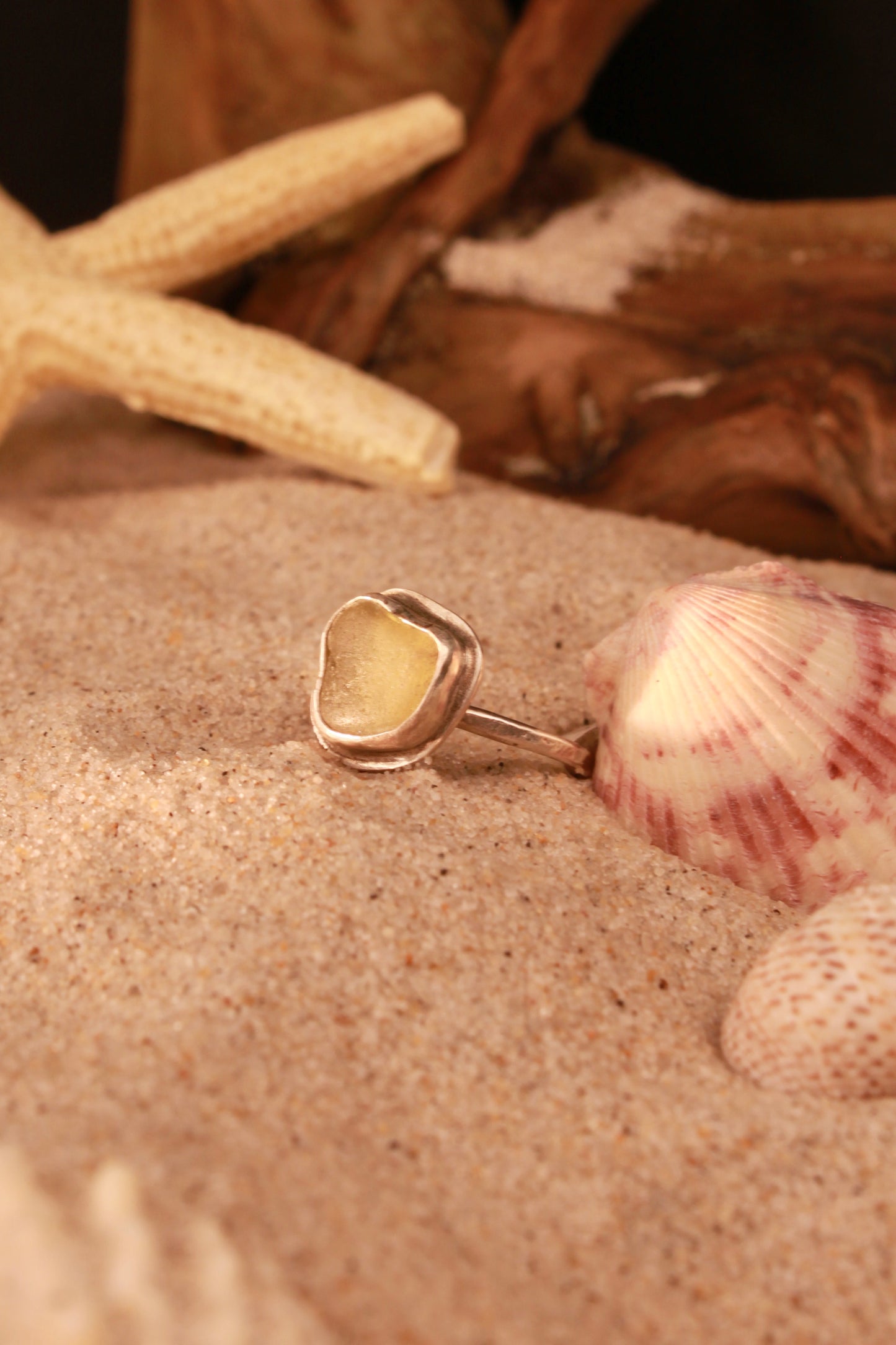 Sea Glass Ring