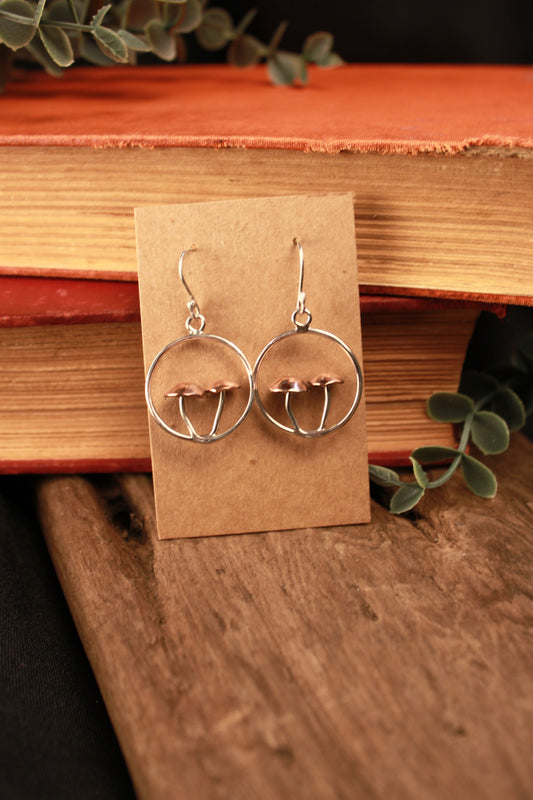 Mushroom Earrings