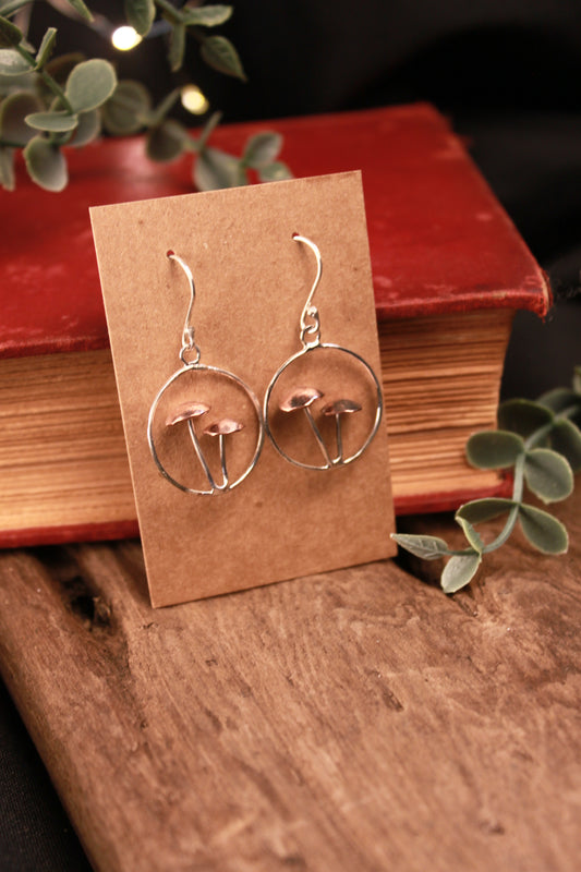 Mushroom Earrings