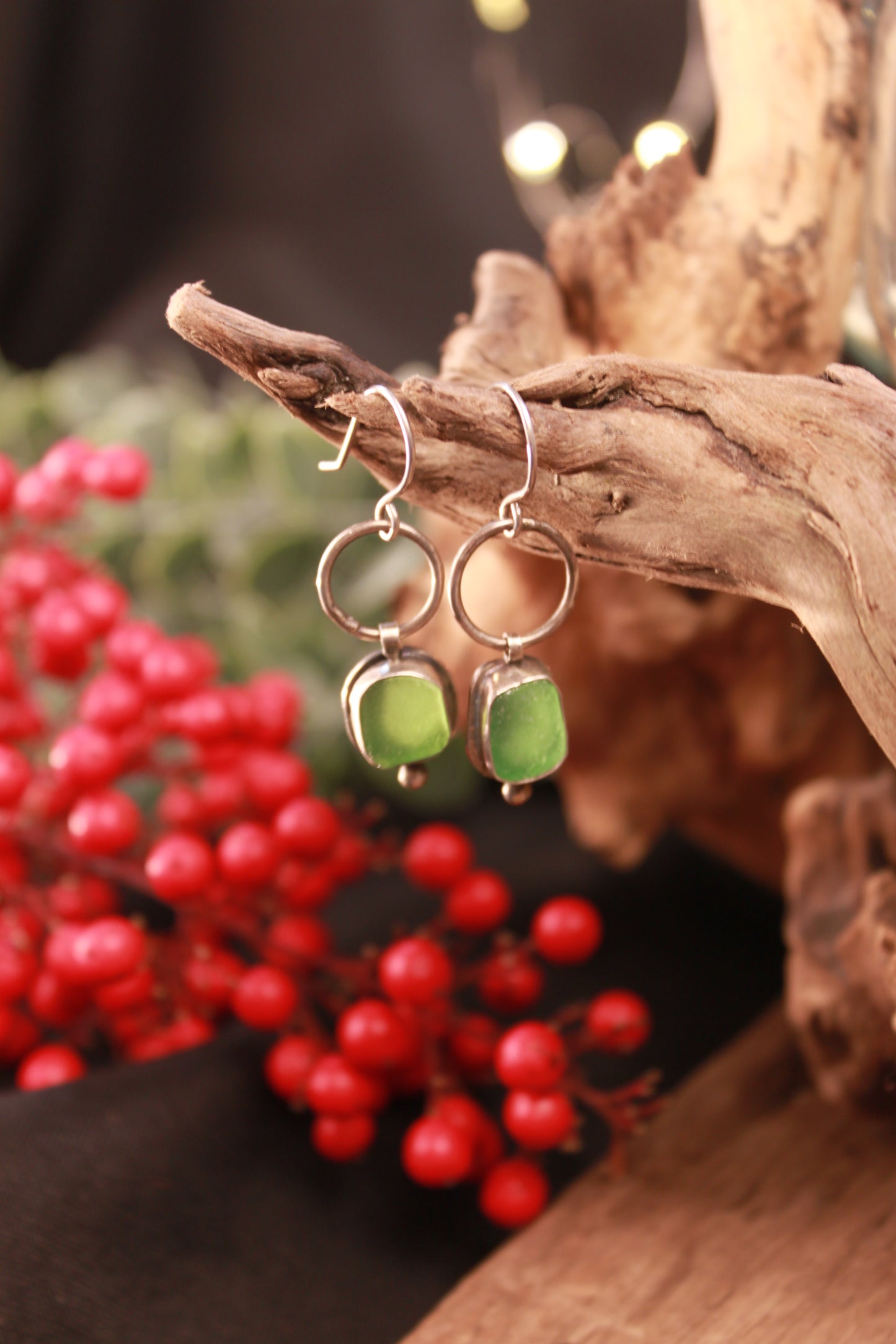 Sea Glass Earrings